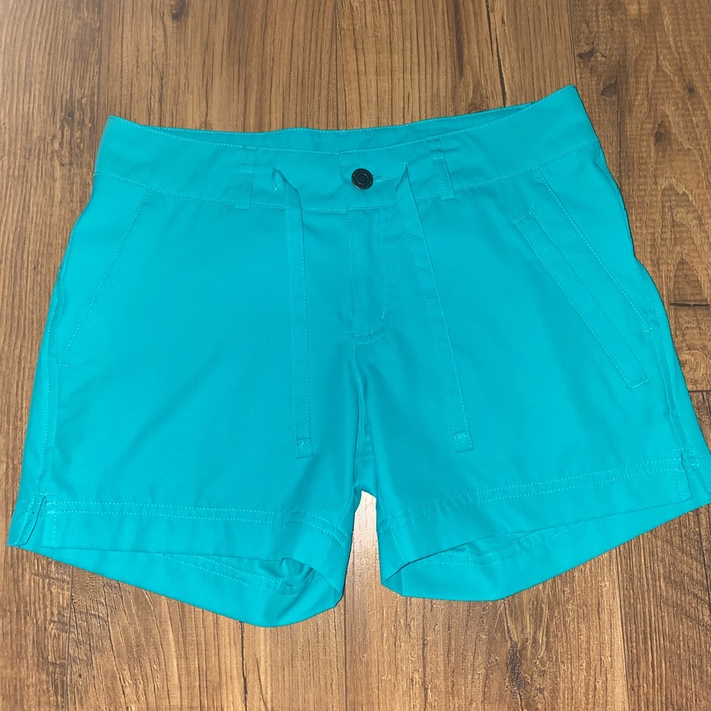 Turquoise Magellan shorts